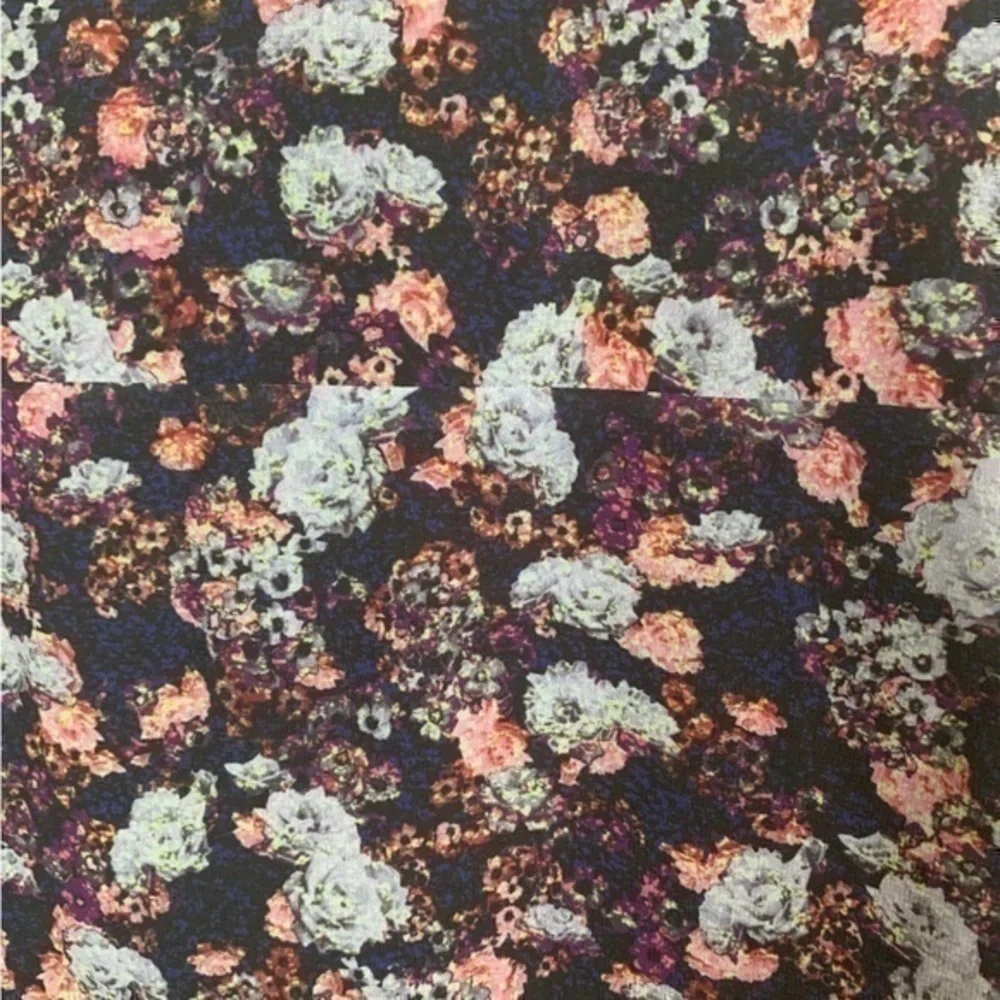 Cece Floral Long Sleeve Neck Tie Dress Size